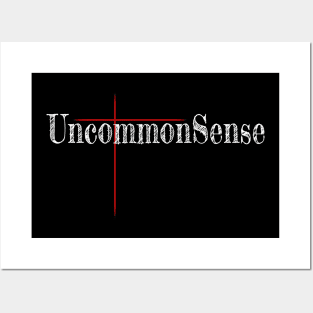 Uncommon Sense Cross Posters and Art